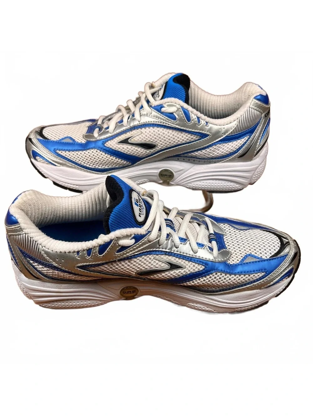 Brooks Radius Cushion Running Shoes - Men's Size 9.5 D White and Blue
